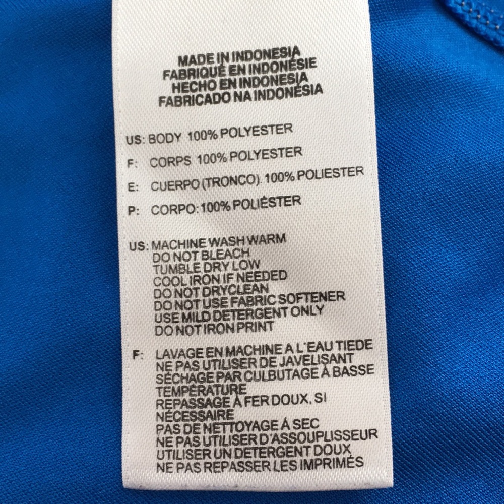 ADIDAS MEN’S ACTIVEWEAR TOP BLUE SIZE M - Picture 5 of 7